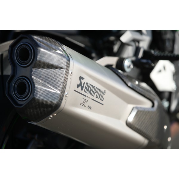Kawasaki Akrapovic Titanium sports exhaust